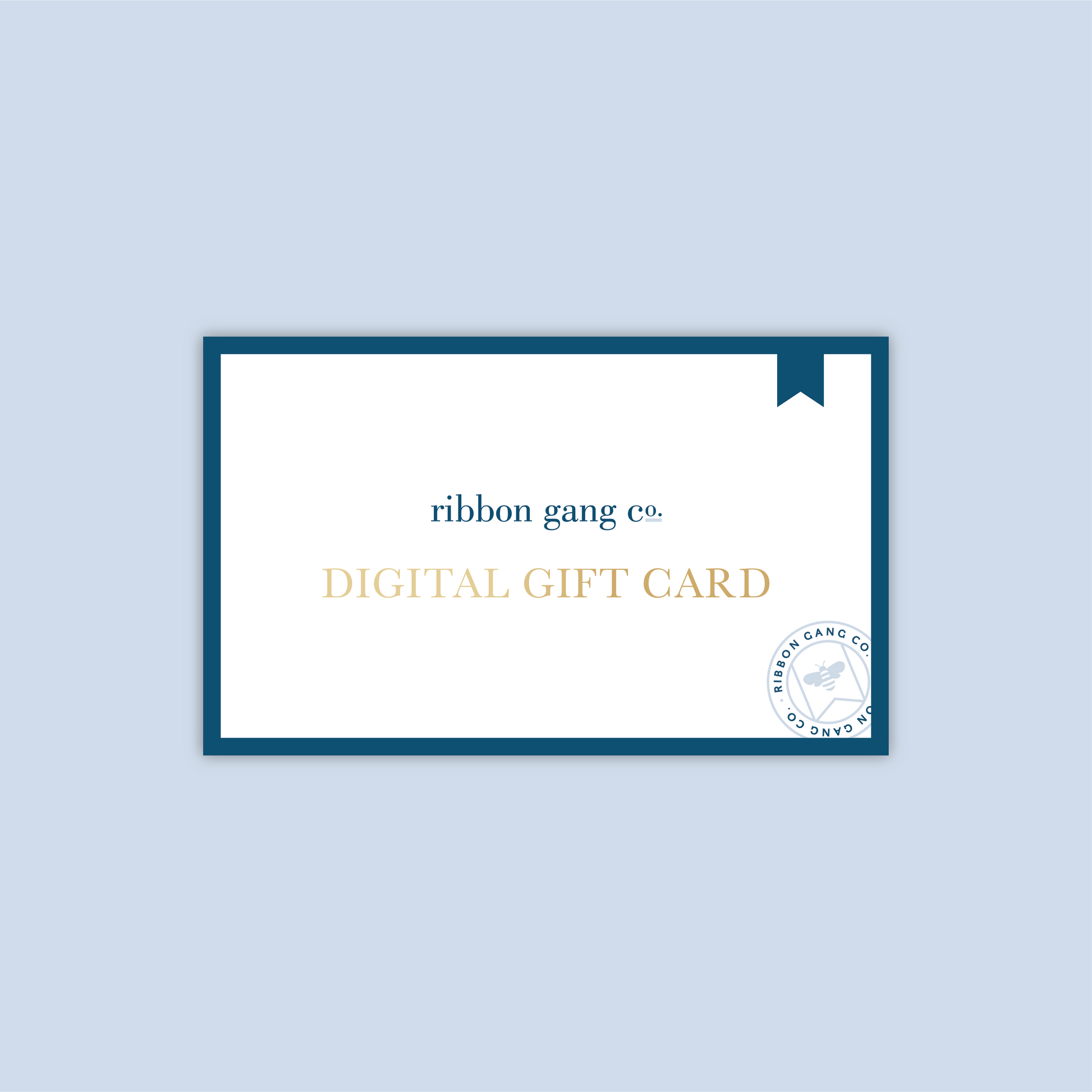 Ribbon Gang Co. digital gift card.