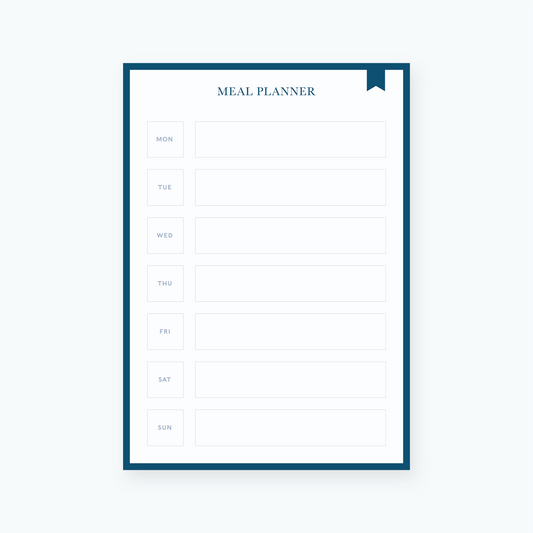 Meal Planner Notepad